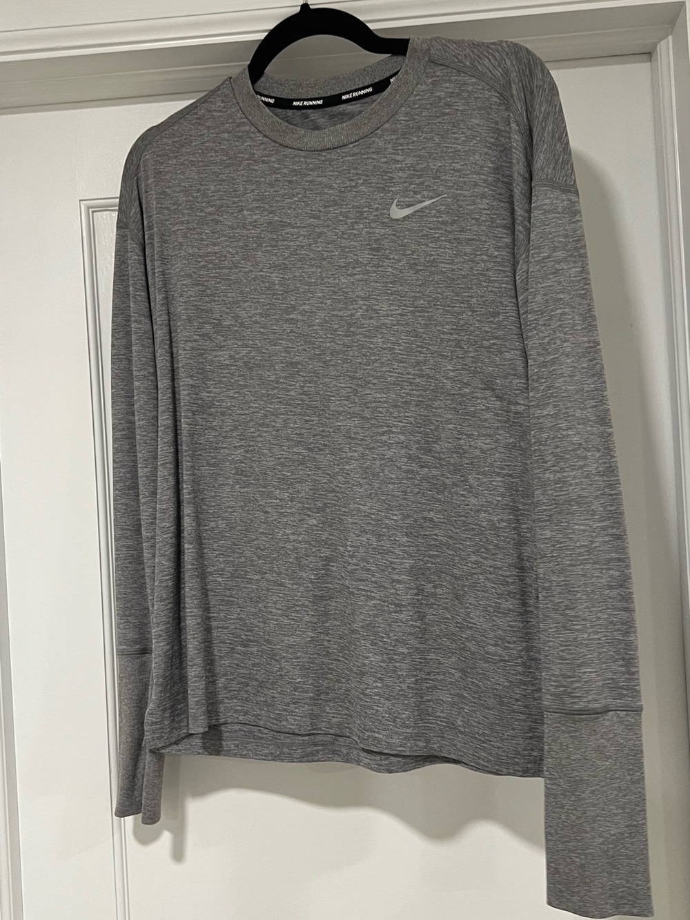 Nike Dri-FIT Running Top - Gray